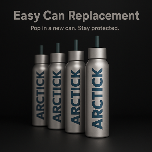 4 Arctick Spray Cans